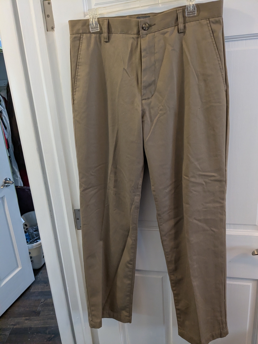 Merona Men's Khaki Straight-Leg Chinos